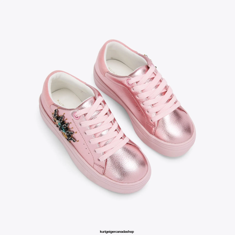 Kurt Geiger London Mini Laney Eye Kids | Footwears Pink 820JZJ482