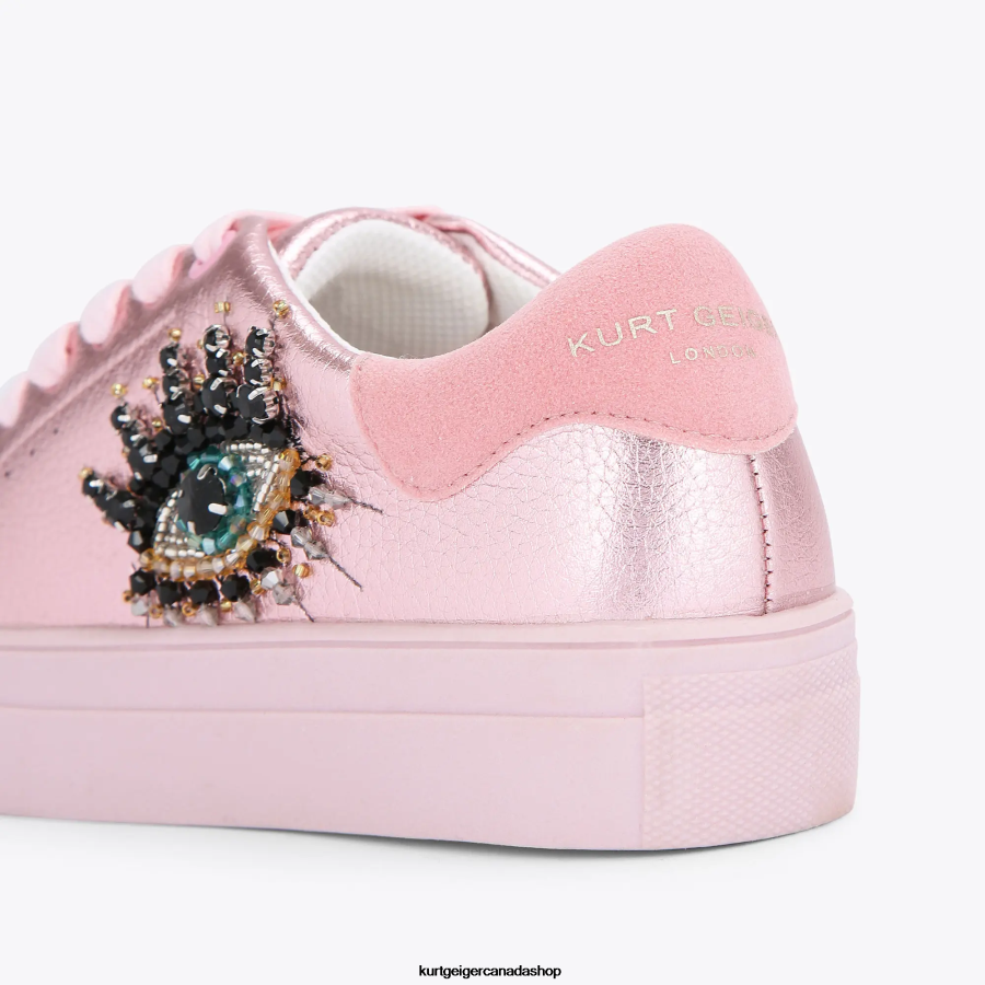 Kurt Geiger London Mini Laney Eye Kids | Footwears Pink 820JZJ482