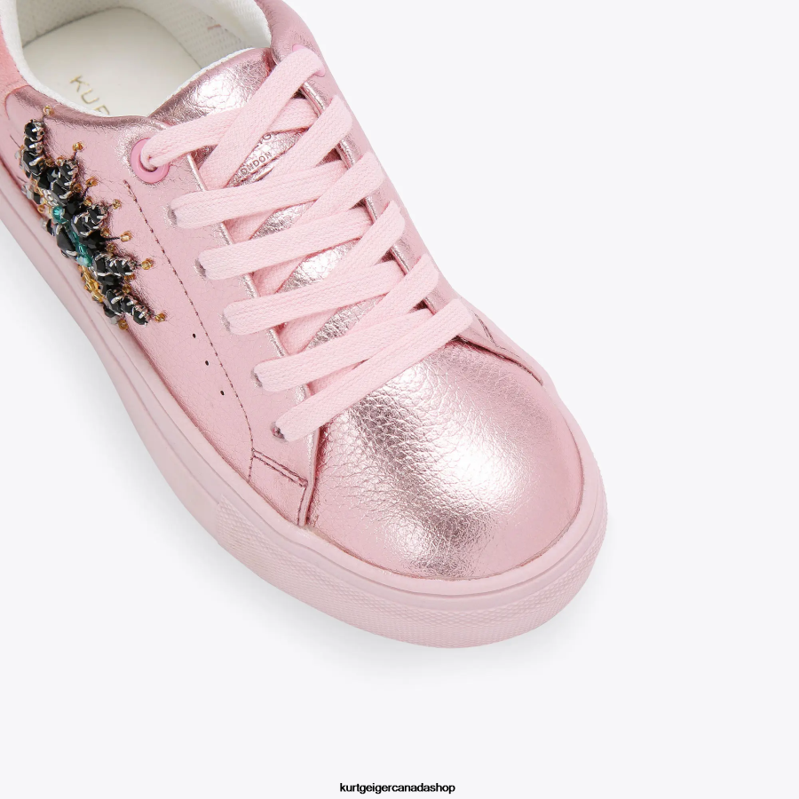 Kurt Geiger London Mini Laney Eye Kids | Footwears Pink 820JZJ482