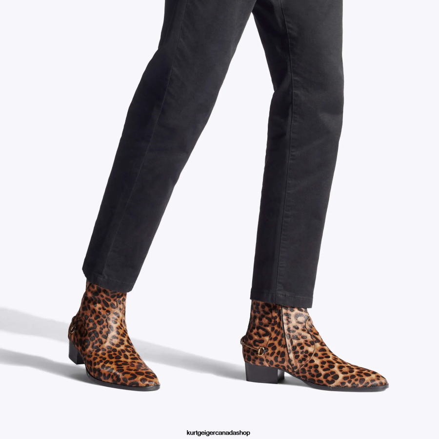 Kurt Geiger London Gin Leopard Men | Footwears Brown Other 820JZJ653