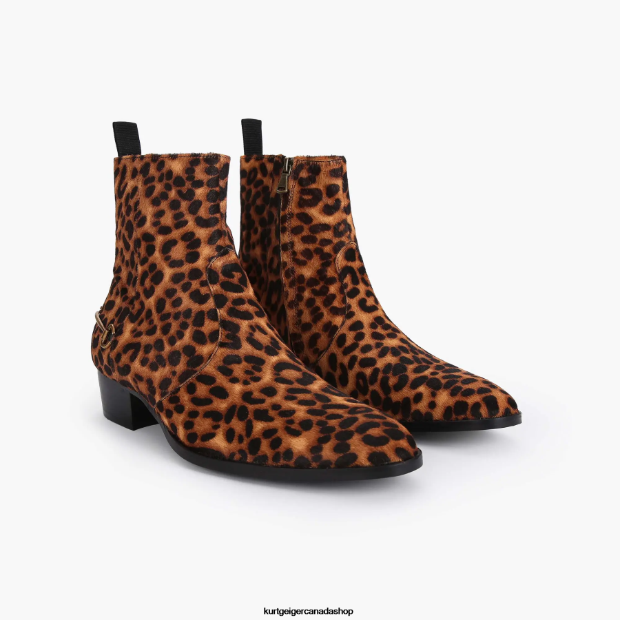 Kurt Geiger London Gin Leopard Men | Footwears Brown Other 820JZJ653