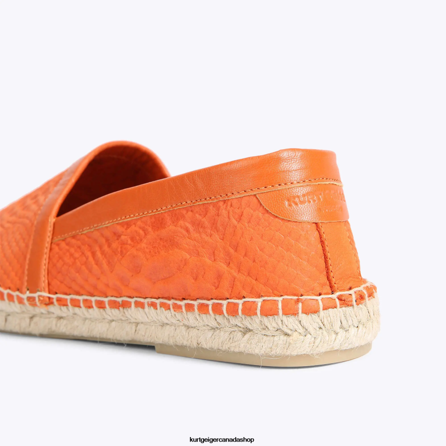 Kurt Geiger London Isaac Men | Footwears Orange 820JZJ494