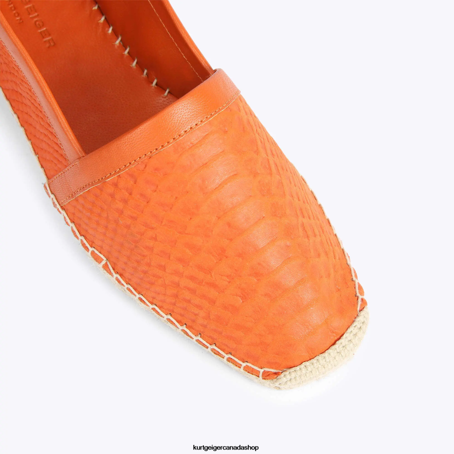 Kurt Geiger London Isaac Men | Footwears Orange 820JZJ494