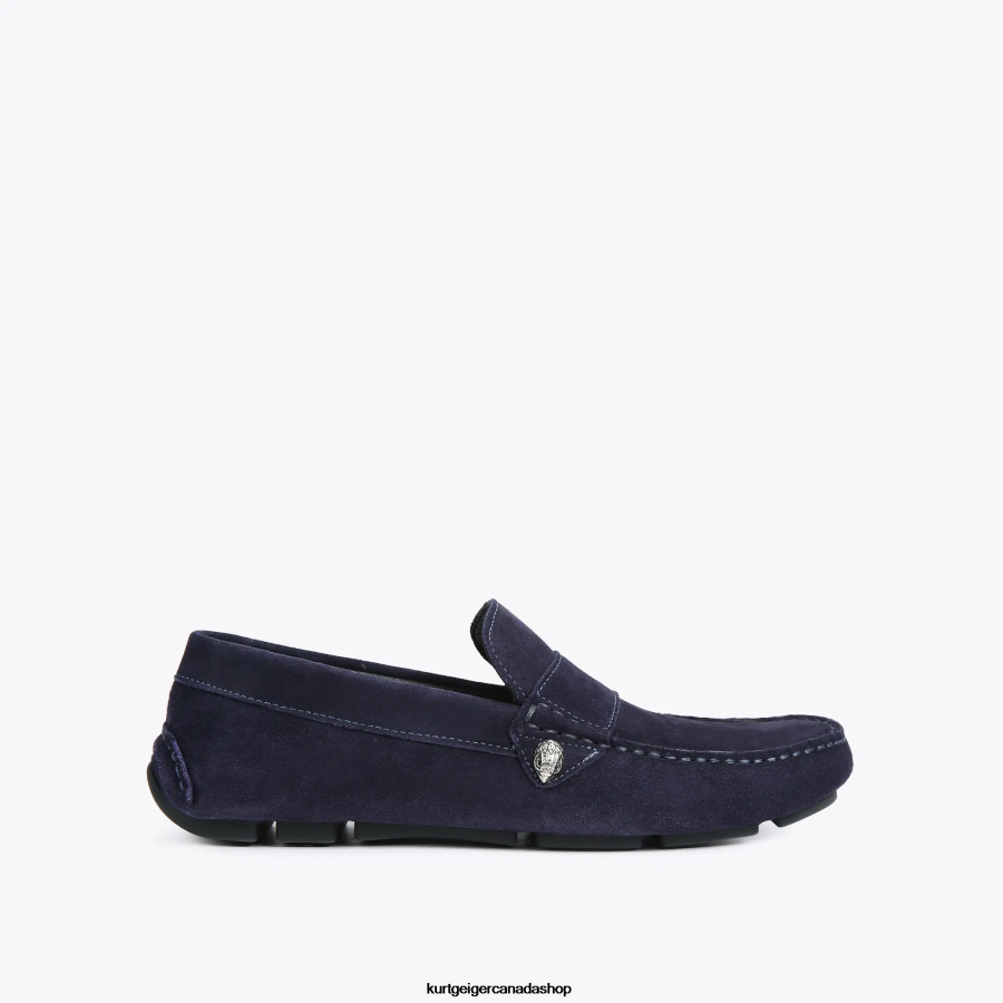 Kurt Geiger London Stirling Men | Footwears Navy 820JZJ617