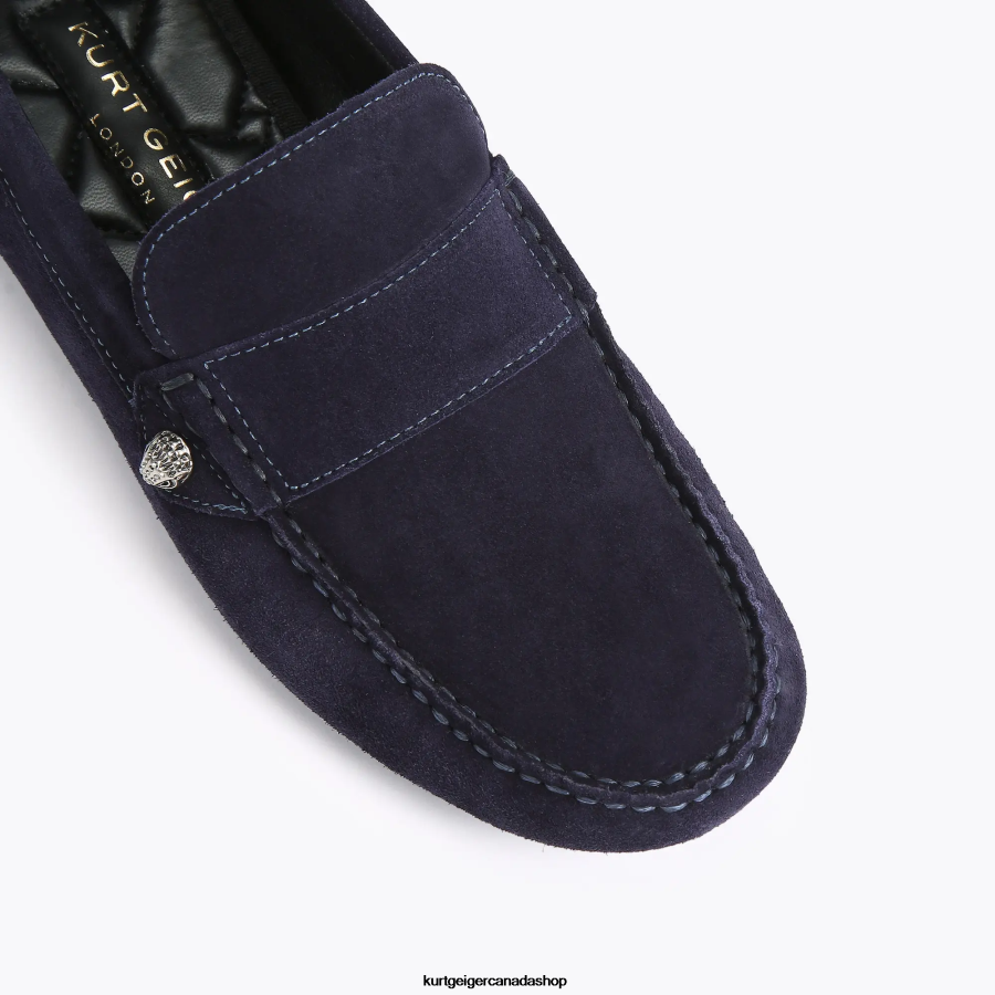 Kurt Geiger London Stirling Men | Footwears Navy 820JZJ617