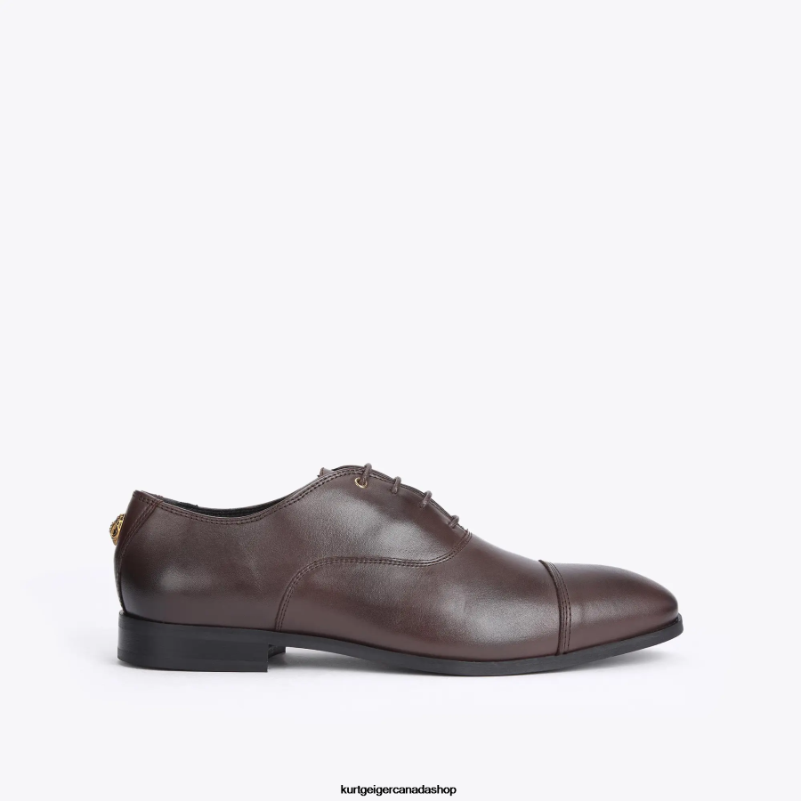 Kurt Geiger London Harris Oxford Men | Footwears Brown 820JZJ647