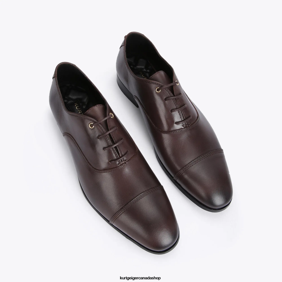 Kurt Geiger London Harris Oxford Men | Footwears Brown 820JZJ647