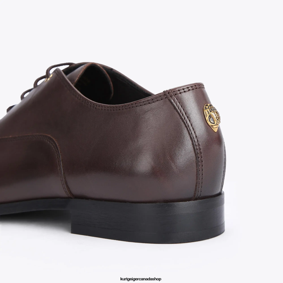 Kurt Geiger London Harris Oxford Men | Footwears Brown 820JZJ647