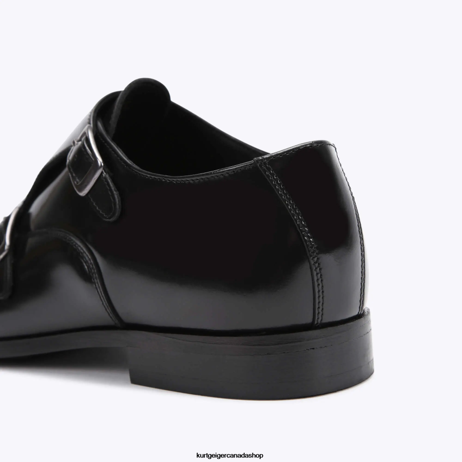 Kurt Geiger London Harry Monk Men | Footwears Black 820JZJ646