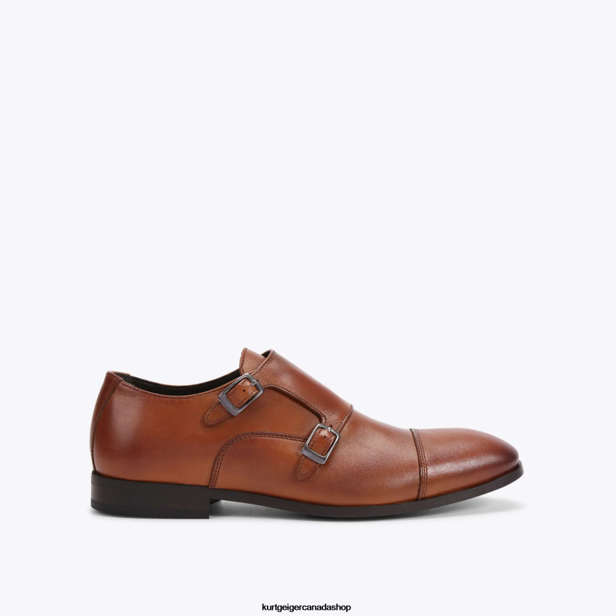 Kurt Geiger London Harry Monk Men | Footwears Tan 820JZJ645