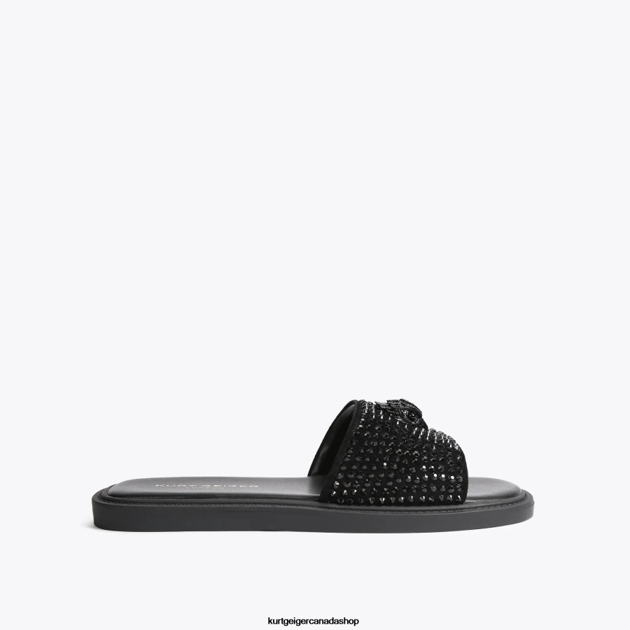 Kurt Geiger London Oscar Gem Men | Footwears Black 820JZJ613