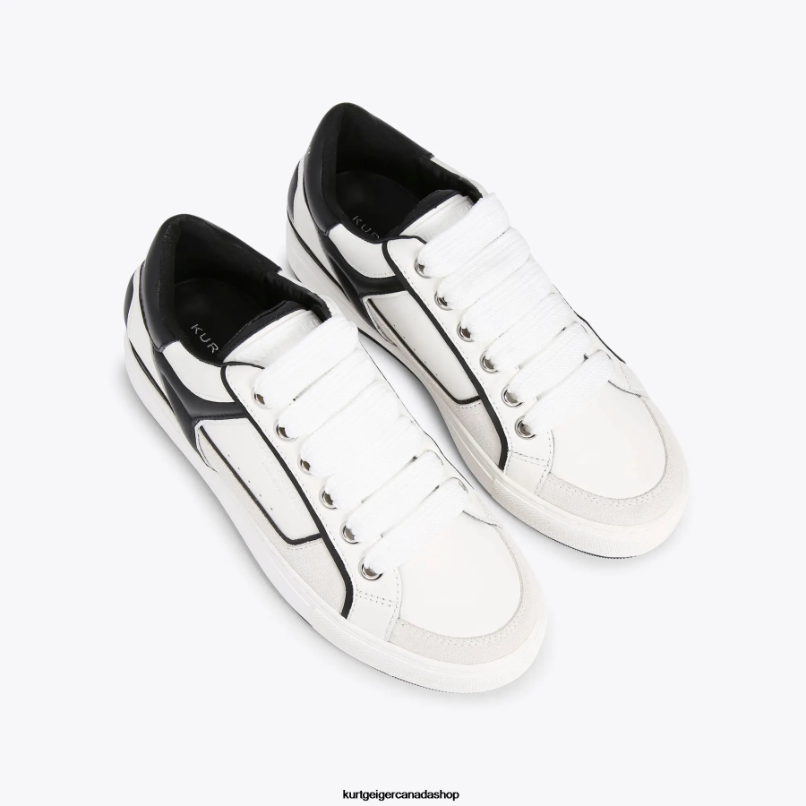 Kurt Geiger London Southbank Men | Footwears White Black 820JZJ593