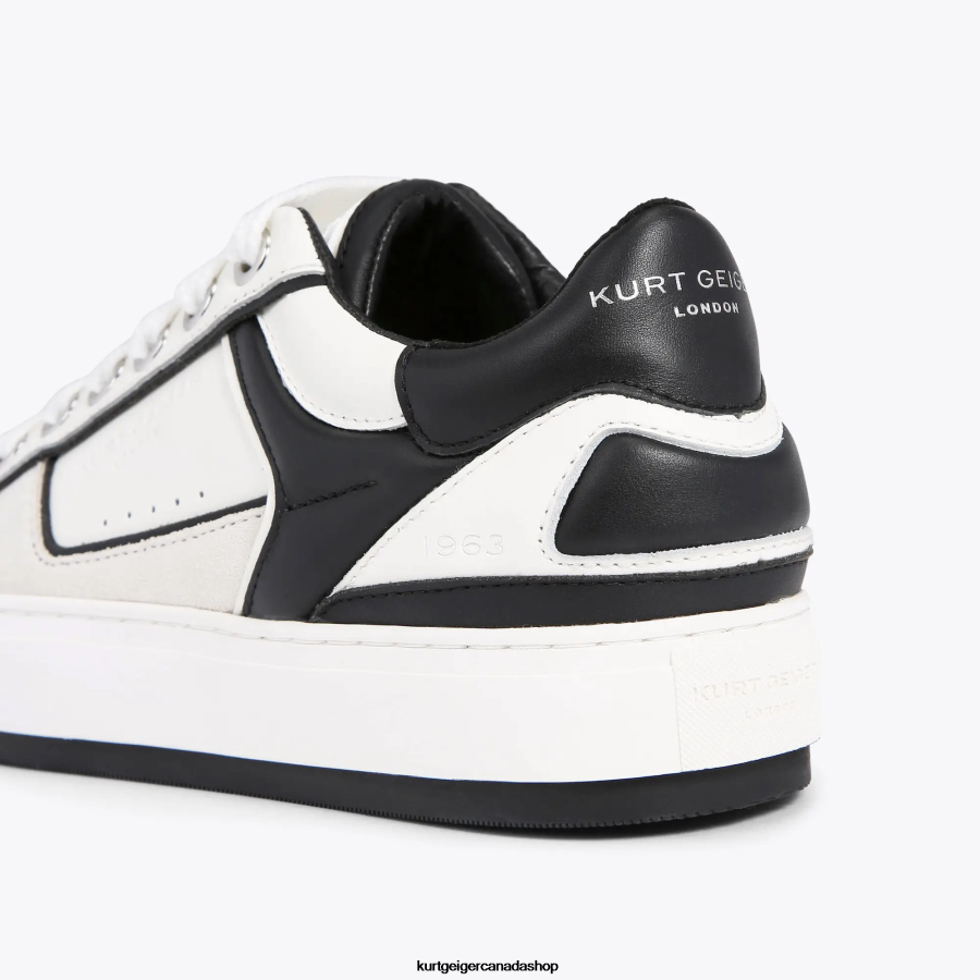 Kurt Geiger London Southbank Men | Footwears White Black 820JZJ593