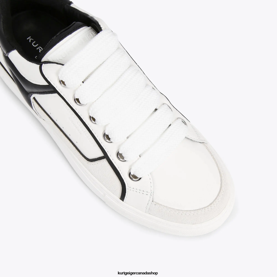 Kurt Geiger London Southbank Men | Footwears White Black 820JZJ593