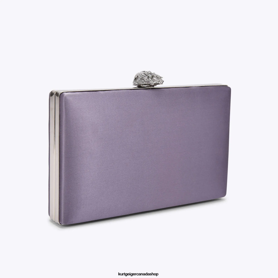 Kurt Geiger London Kensington Clutch Women | Bags Lilac 820JZJ58