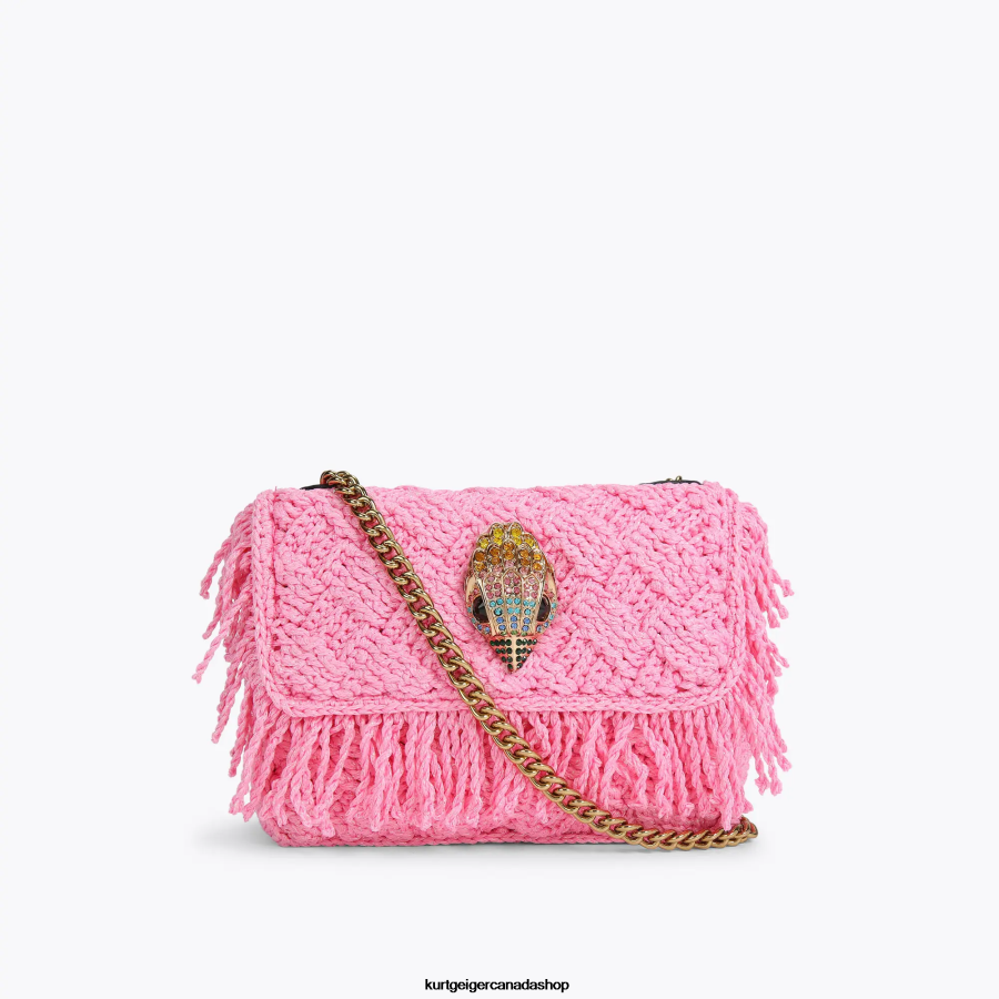 Kurt Geiger London Crochet Kensington Women | Bags Pink 820JZJ44