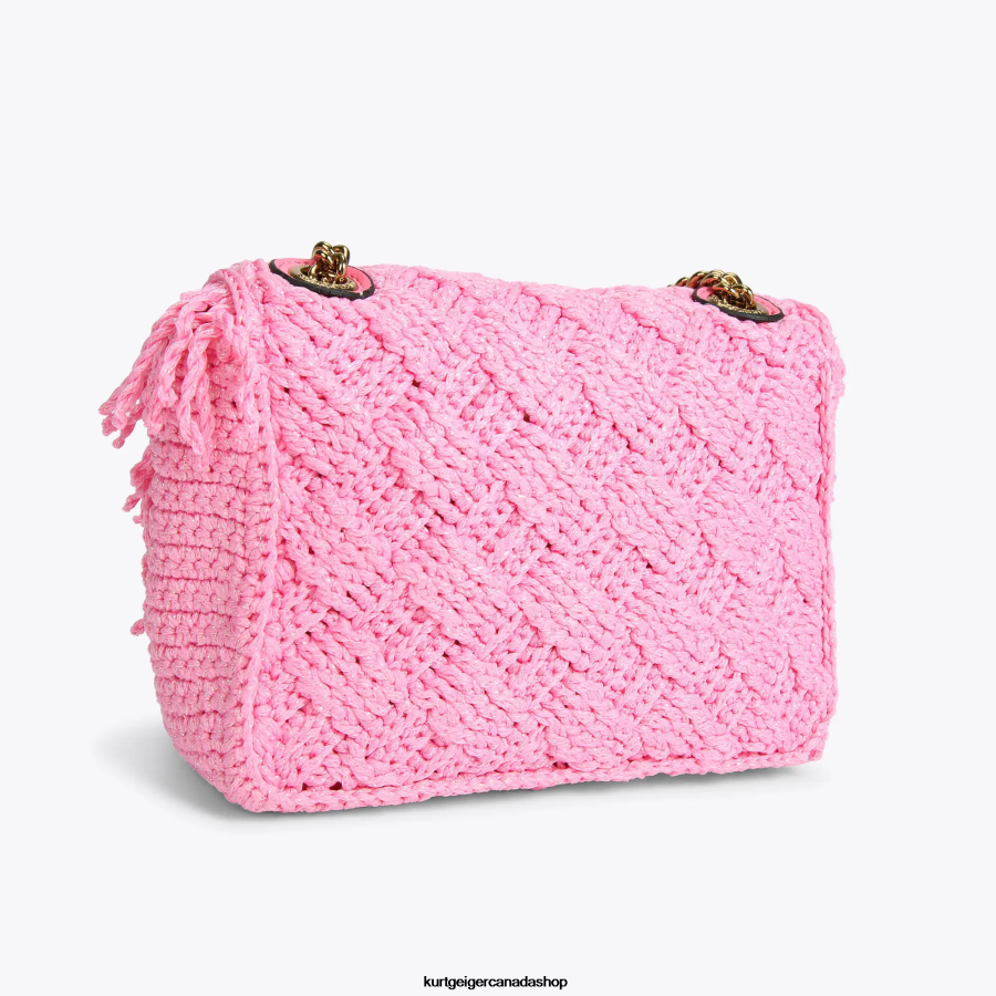 Kurt Geiger London Crochet Kensington Women | Bags Pink 820JZJ44