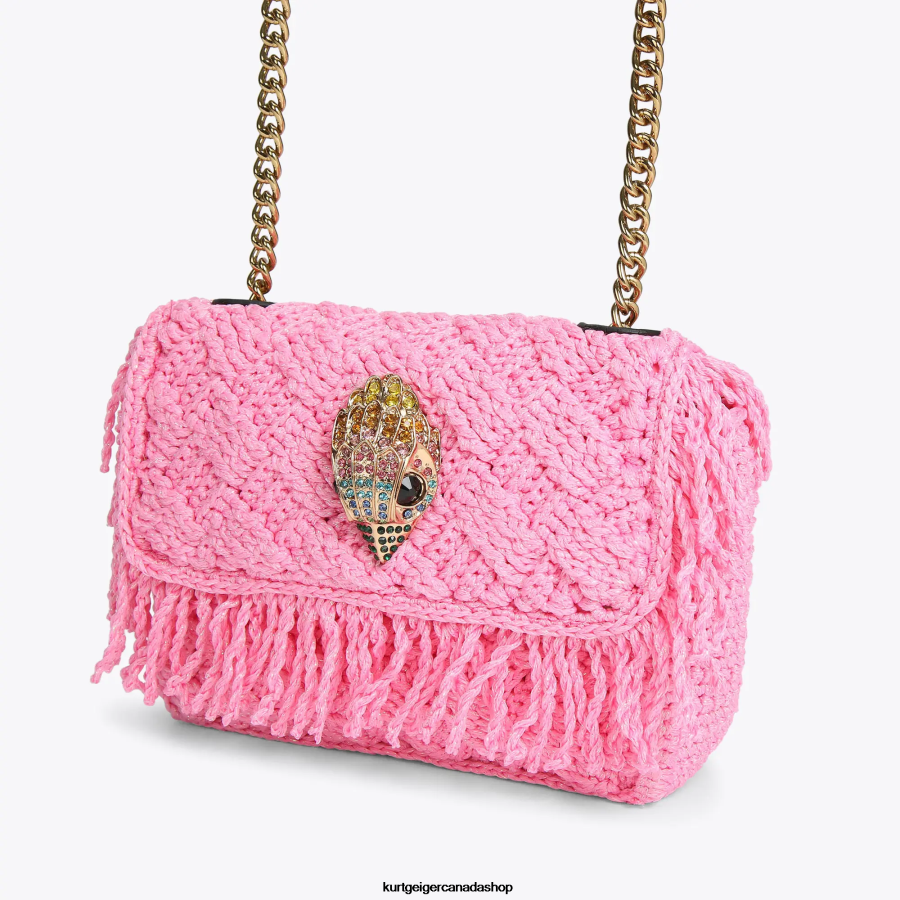 Kurt Geiger London Crochet Kensington Women | Bags Pink 820JZJ44