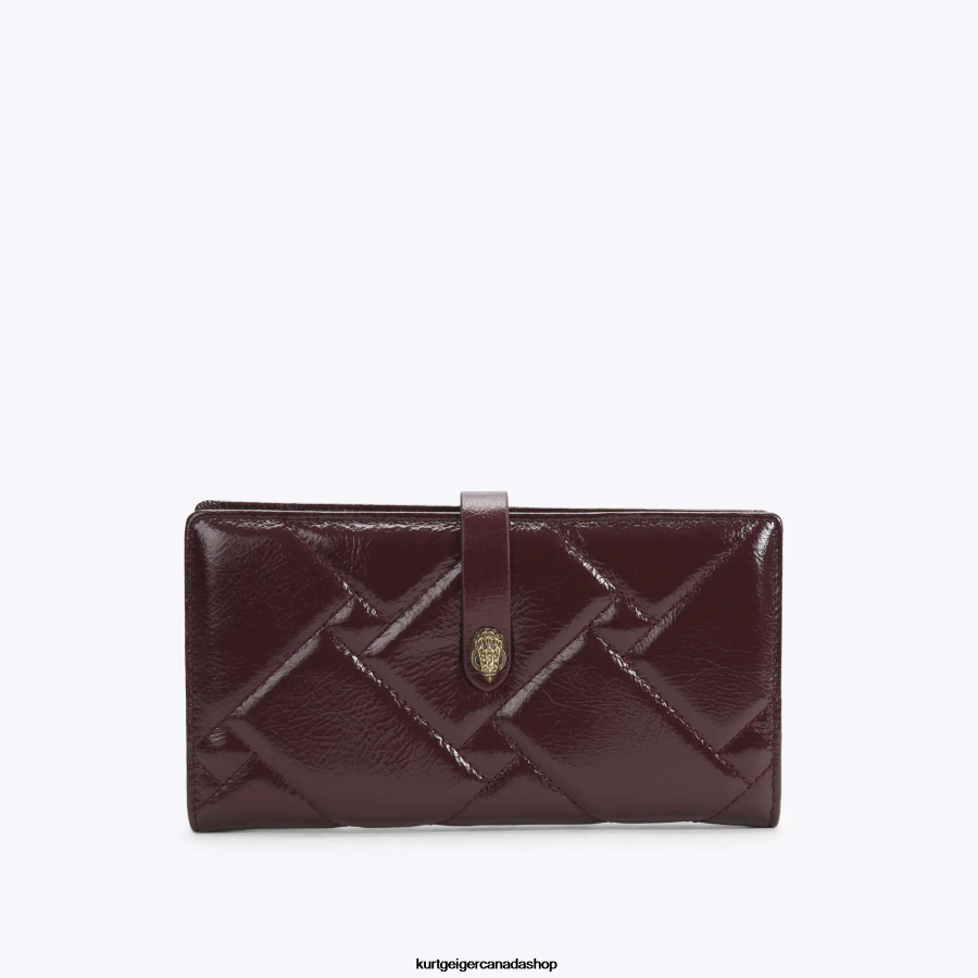 Kurt Geiger London Soft Wallet Women | Bags Wine 820JZJ562