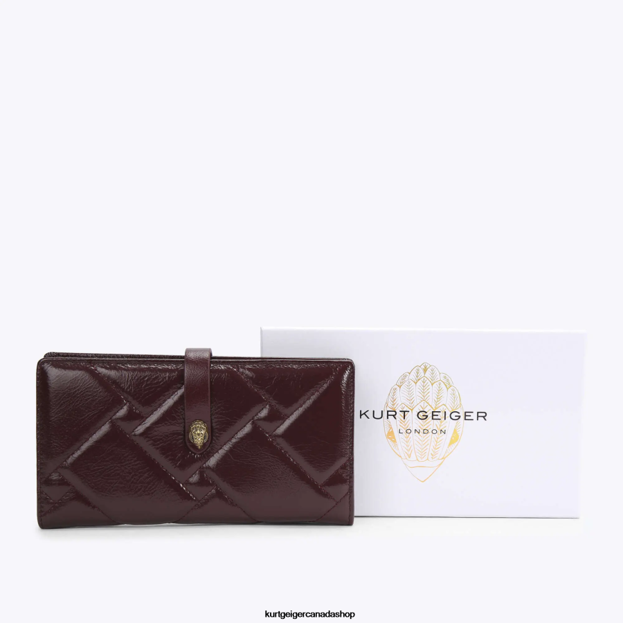 Kurt Geiger London Soft Wallet Women | Bags Wine 820JZJ562