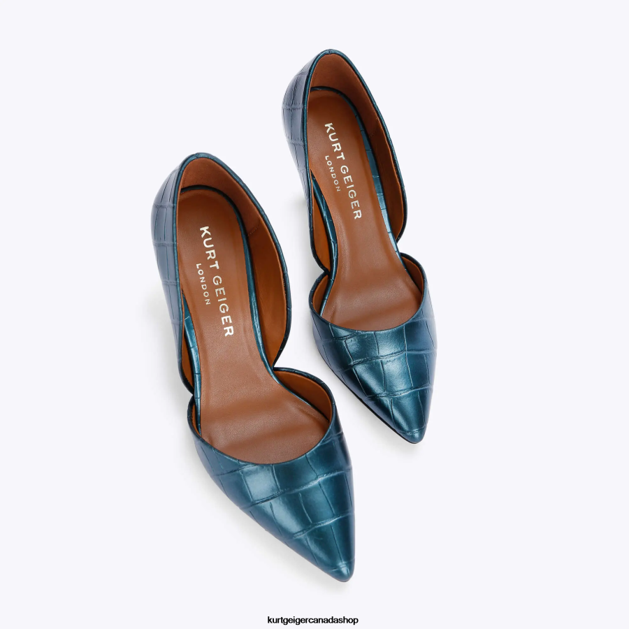 Kurt Geiger London Bond 90 Women | Footwears Teal 820JZJ410