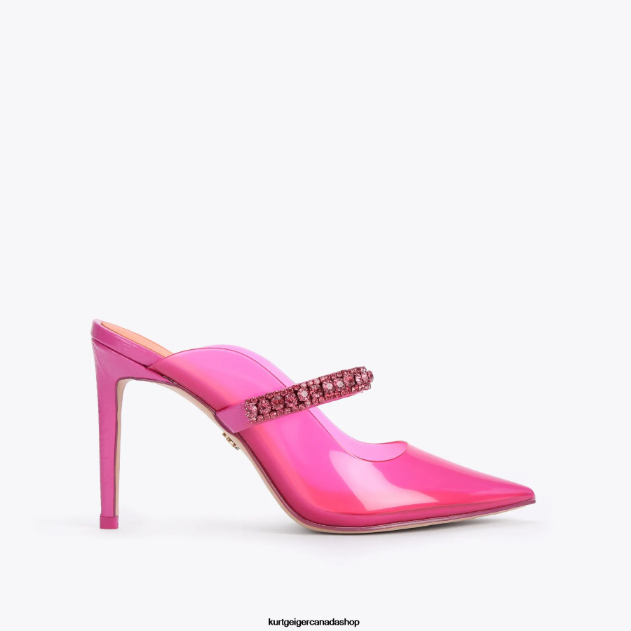 Kurt Geiger London Duke Vinyl Women | Footwears Fushia 820JZJ389