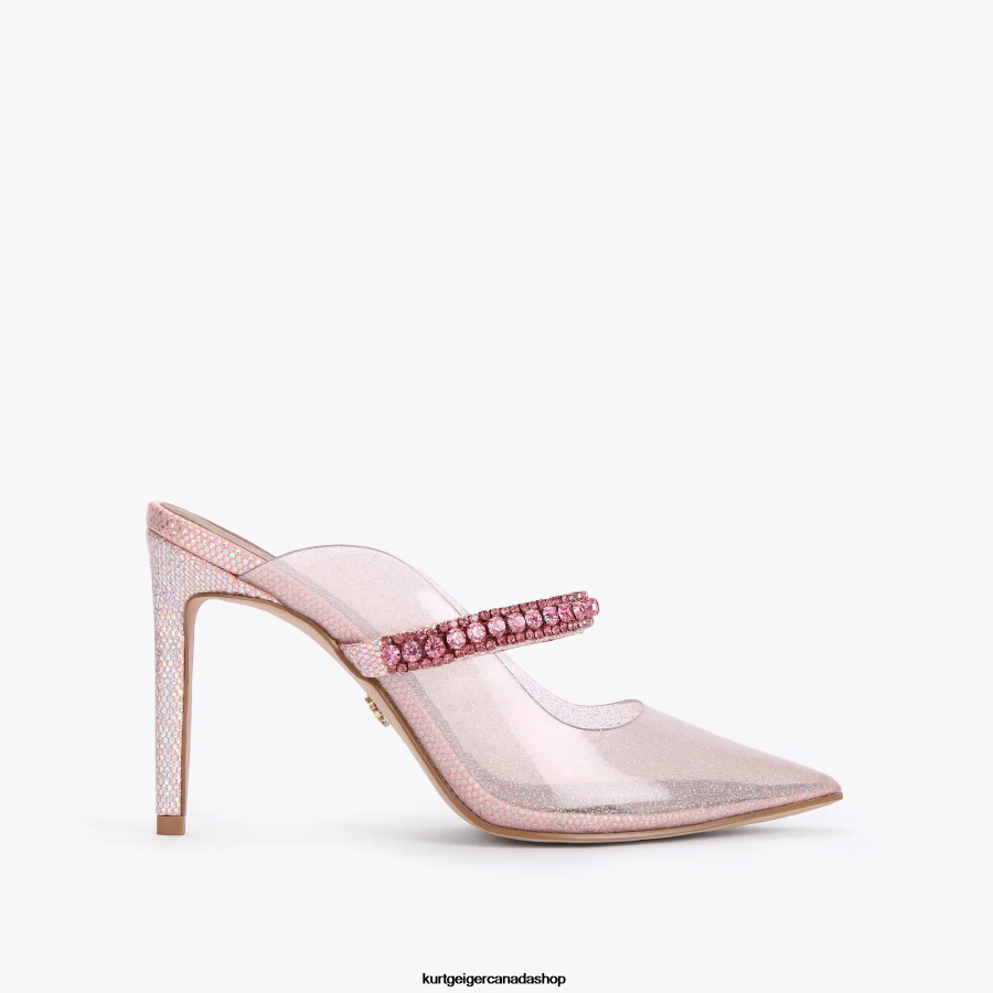 Kurt Geiger London Duke Vinyl Women | Footwears Pink 820JZJ387