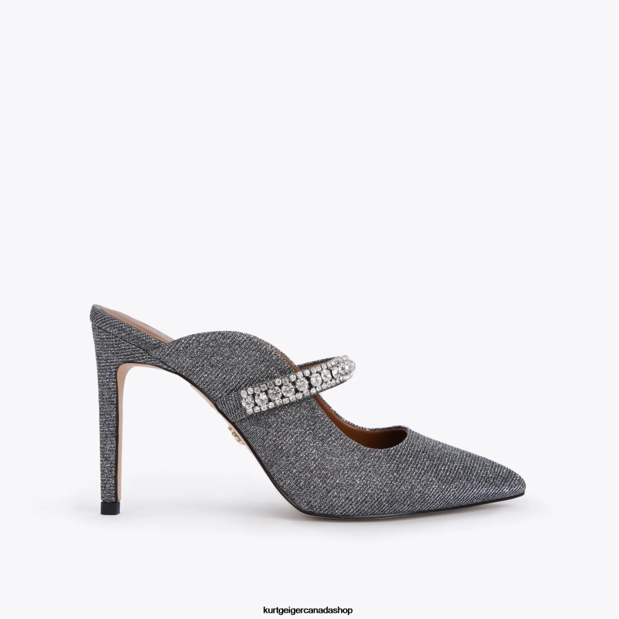 Kurt Geiger London Duke Women | Footwears Gunmetal 820JZJ316