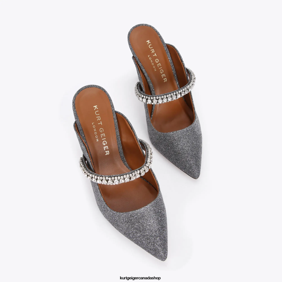 Kurt Geiger London Duke Women | Footwears Gunmetal 820JZJ316