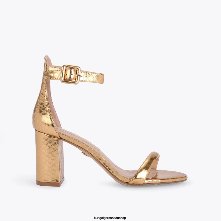 Kurt Geiger London Langley Women | Footwears Gold 820JZJ331