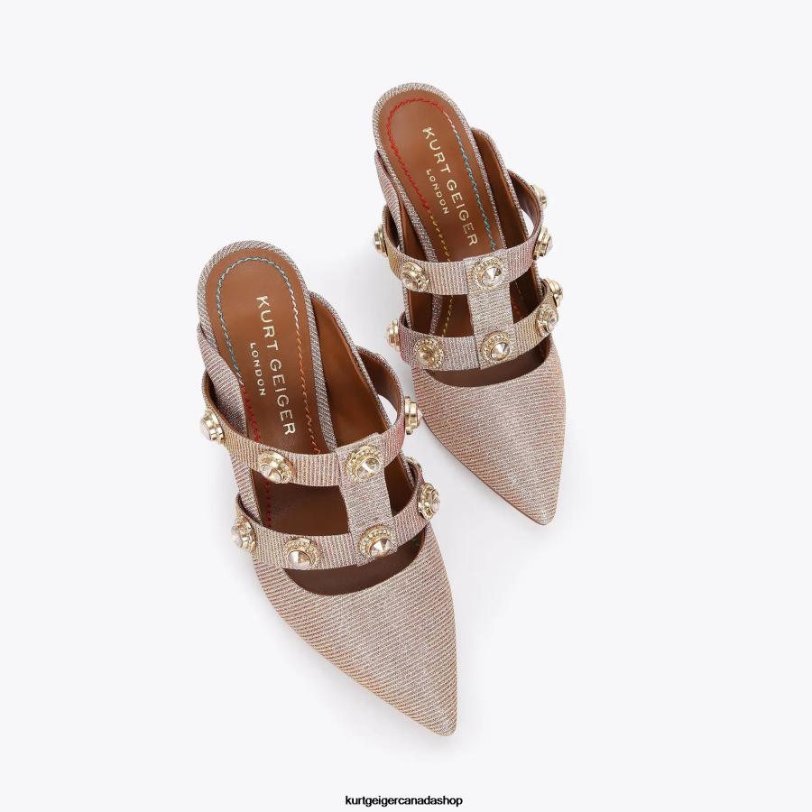 Kurt Geiger London Octavia Women | Footwears Gold 820JZJ317