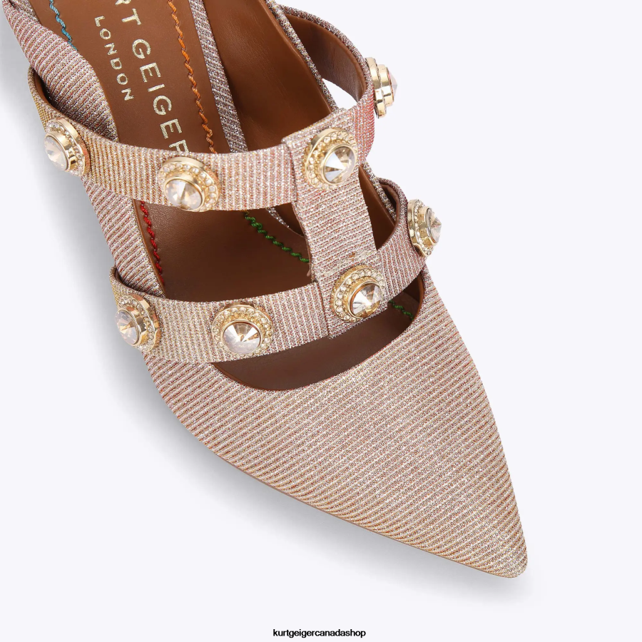 Kurt Geiger London Octavia Women | Footwears Gold 820JZJ317