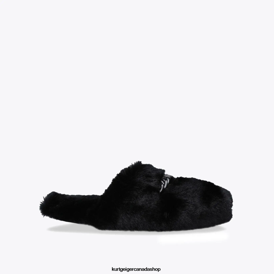 Kurt Geiger London Chelsea Slipper Women | Footwears Black 820JZJ358