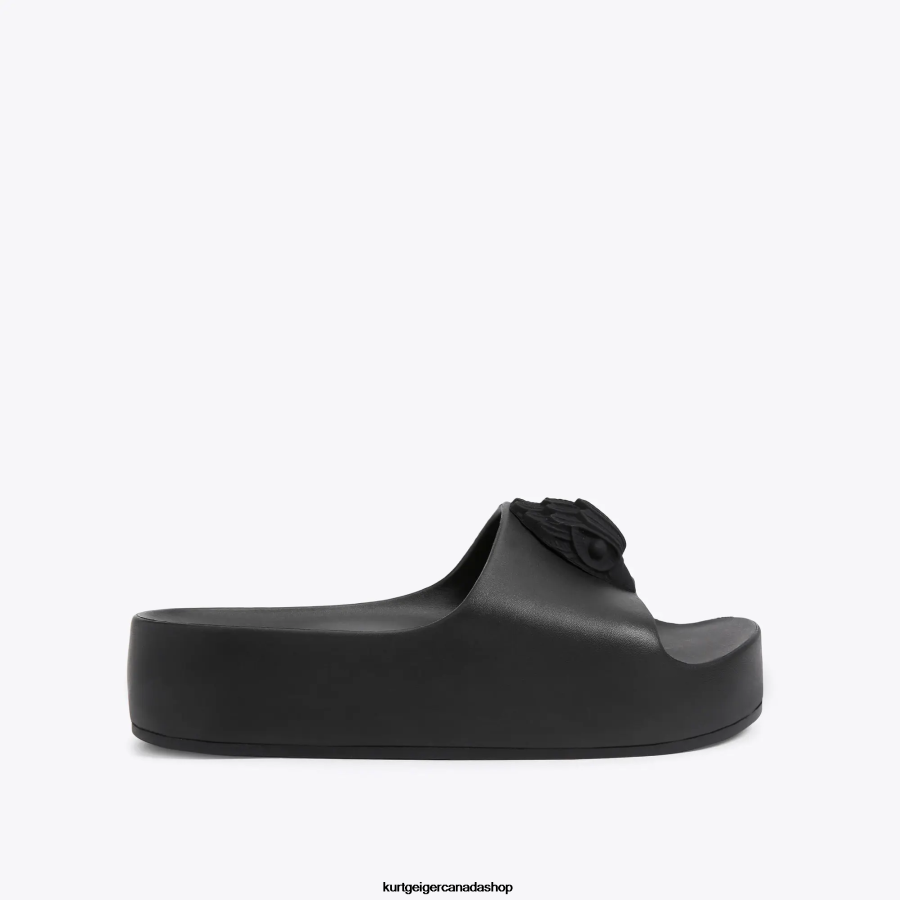 Kurt Geiger London Eagle Chunky Slide Women | Footwears Black 820JZJ433