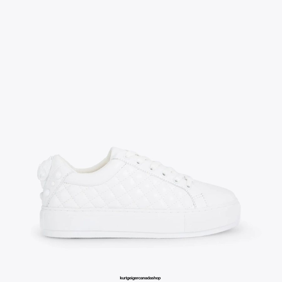 Kurt Geiger London Laney Eagle Drench Women | Footwears White 820JZJ268