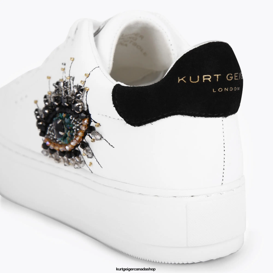 Kurt Geiger London Laney Eye Women | Footwears White 820JZJ302