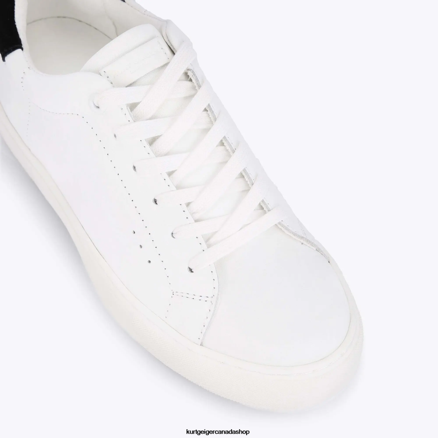 Kurt Geiger London Laney Women | Footwears White Black 820JZJ304